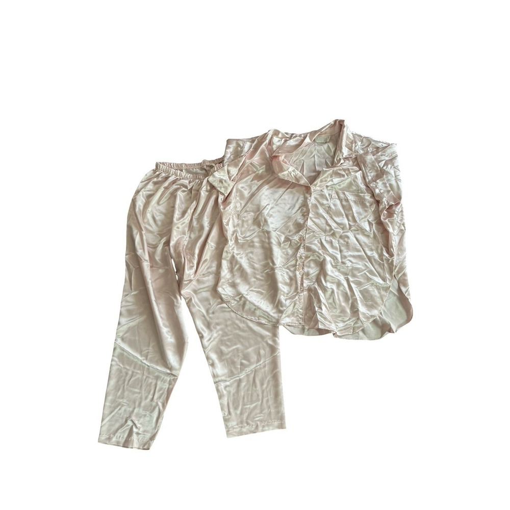 California Dynasty Pajama Set Loungewear Top and Pants Pink size‎ 1X